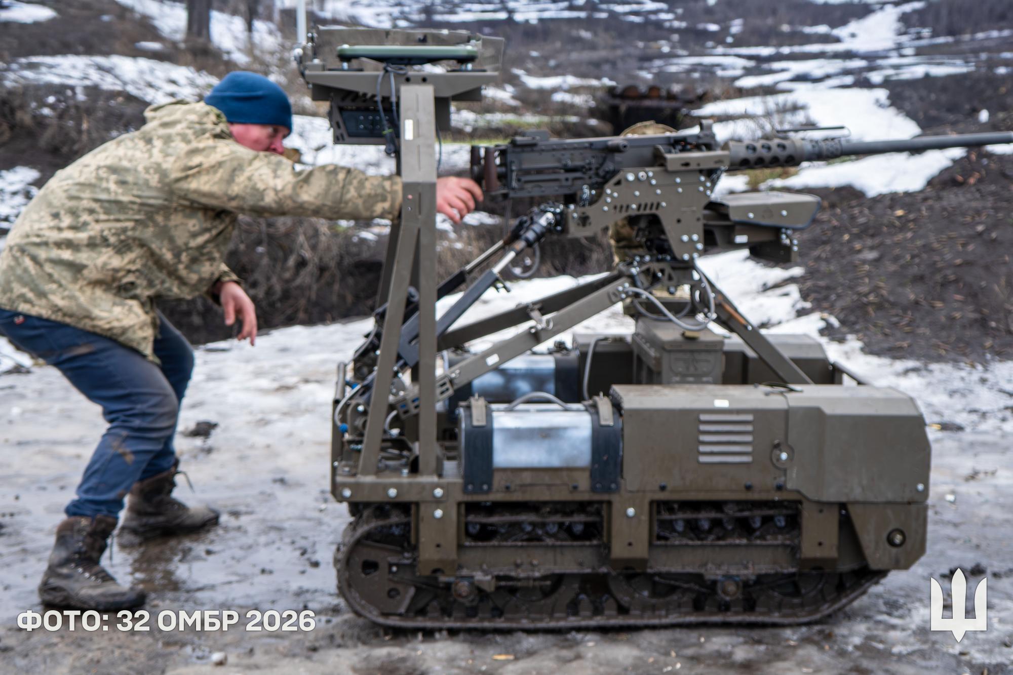 Steel instead of soldiers: How a Ukrainian officer built a battlefield robot unit